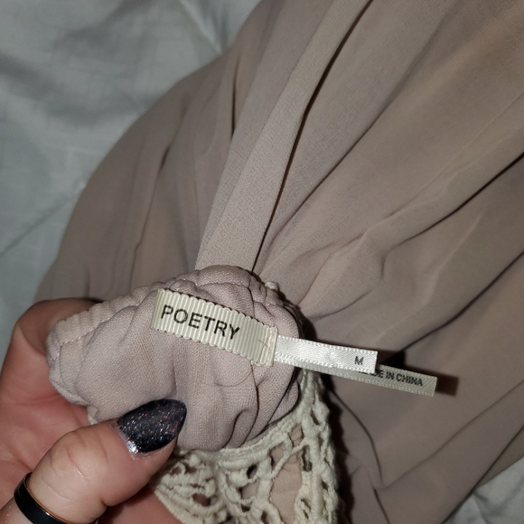 Poetry Lace and Saffron Dress. - Picture 4 of 4